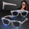 Blank - Red White & Blue Cool Shades LED Sunglasses
